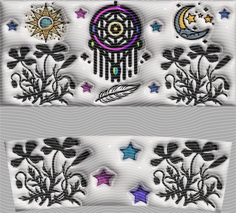 40oz cup wraps-X 521